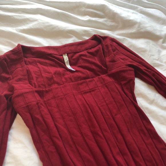 FP | Beside Me Long Sleeve Square Neck Bodysuit - Picture 3 of 5